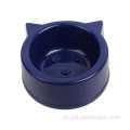 Tigela de gato com alimentador de água gato tigela em forma de gato